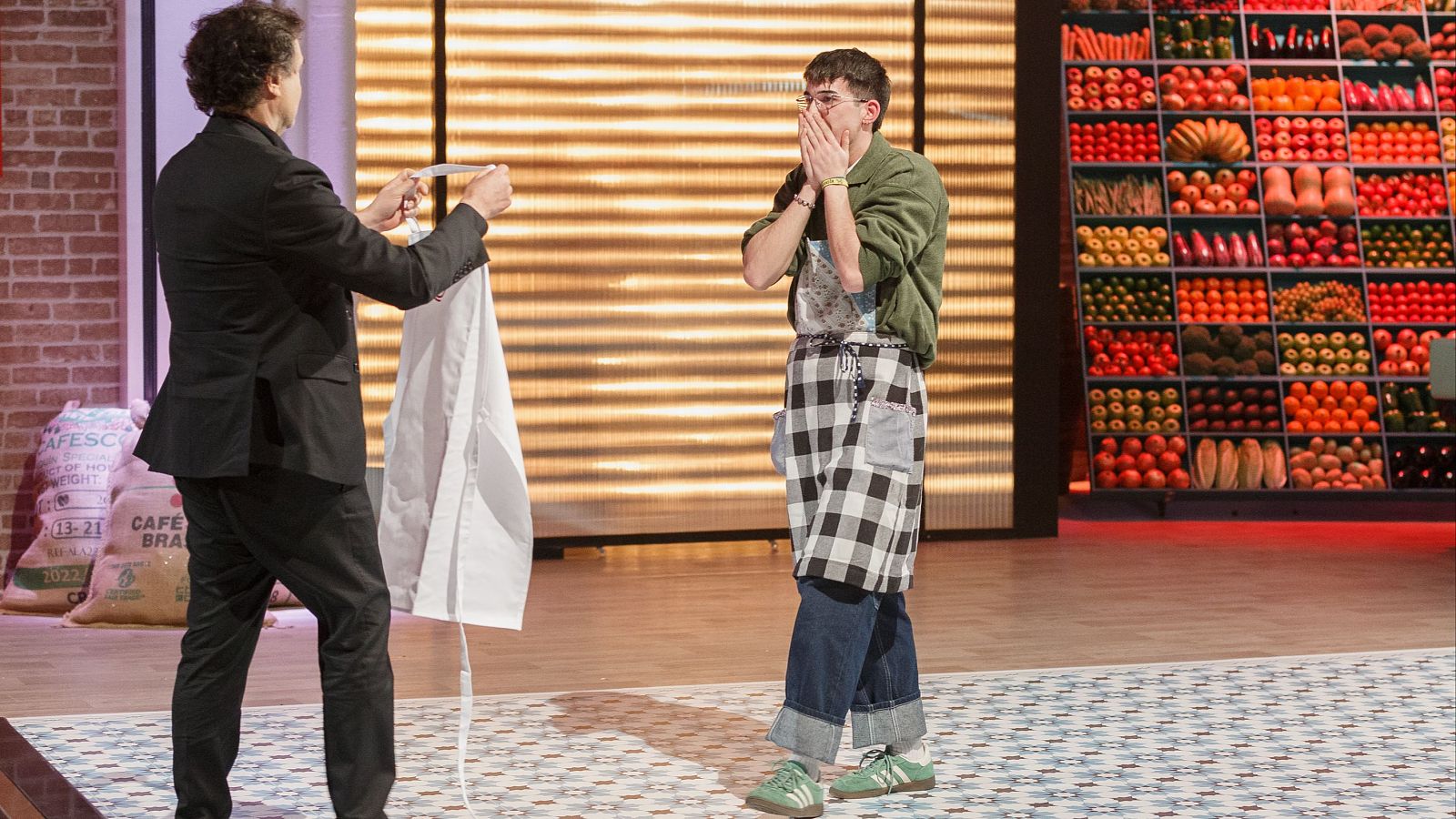 Emilio en MasterChef: "Me acabo de quedar tiesa" - MasterChef | Ver