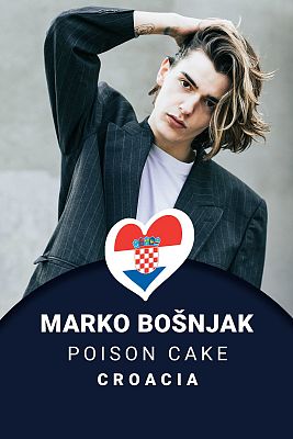 Eurovisión - Marko Bošnjak - "Poison Cake" - (Croacia)
