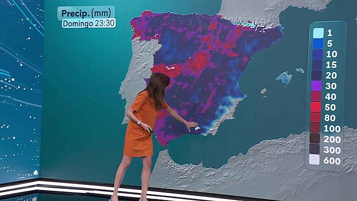 El tiempo - Las temperaturas aumentan de forma generalizada en la Península y Baleares, más acusadamente las máximas