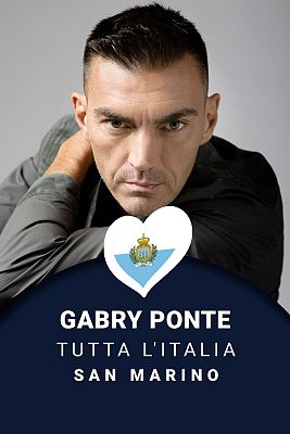 Eurovisión - Gabry Ponte - "Tutta L'Italia" - (San Marino)