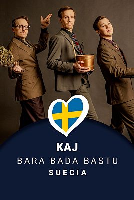 Eurovisión - KAJ - "Bara Bada Bastu" - (Suecia)