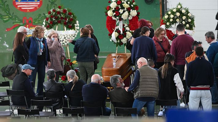 Telediario 1 - Luto en la mina por el accidente en Asturias que dejó cinco muertos y cuatro heridos