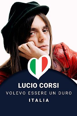 Eurovisión - Lucio Corsi - "Volevo Essere Un Duro" - (Italia)