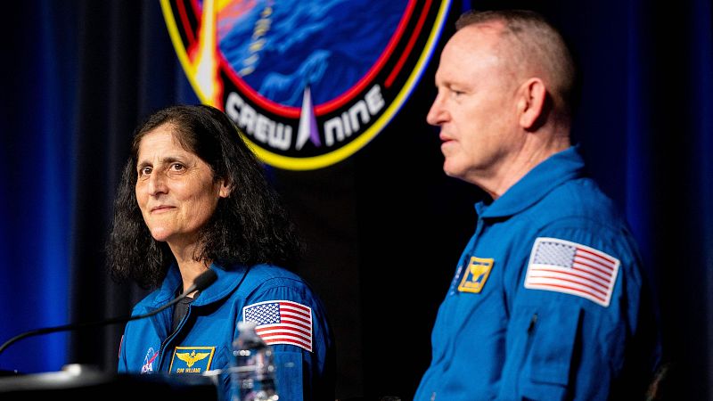Los astronautas de la NASA atrapados en la EEI: "Sabíamos que íbamos a regresar"