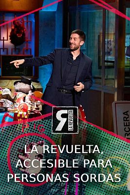 La Revuelta en lengua de signos - Intérpretes de signos en vivo para público sordo