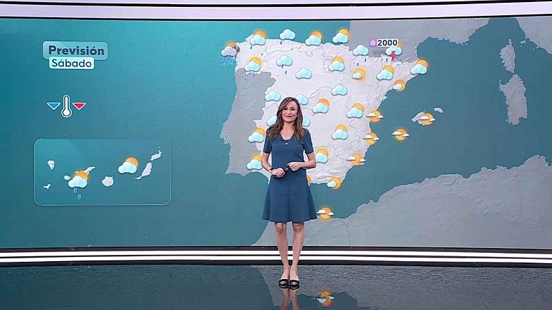 Las máximas aumentan en el oeste de Alborán, vertiente cantábrica y alto Ebro, más en el Cantábrico oriental - ver ahora