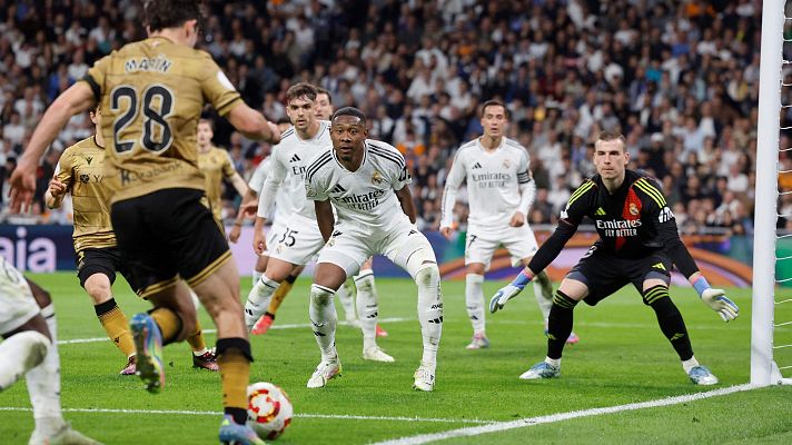 Copa del Rey - Real Madrid - Real Sociedad | Un gol en propia puerta de Alaba iguala la eliminatoria