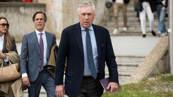Diario 24 - Ancelotti niega intención de defraudar y descarga la responsabilidad de sus derechos de imagen en el Madrid y en su asesor
