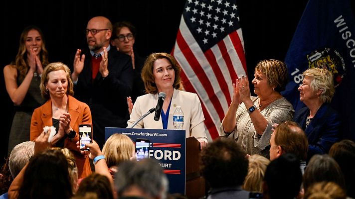 Telediario 1 - Gana la candidata progresista para el Supremo de Wisconsin