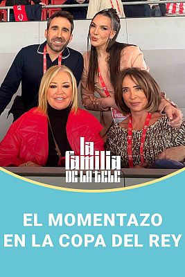 La familia de la tele - Belén Esteban y compañía hablan de 'La Familia de la Tele' en la Copa del Rey