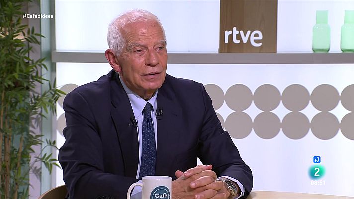 Cafè d'idees - Josep Borrell demana respondre Trump amb aranzels a les tecnològiques