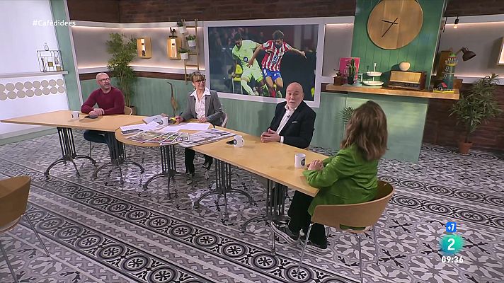 Cafè d'idees - Josep Borrell, Miguel Poveda, i Marina Rossell i Albert Om