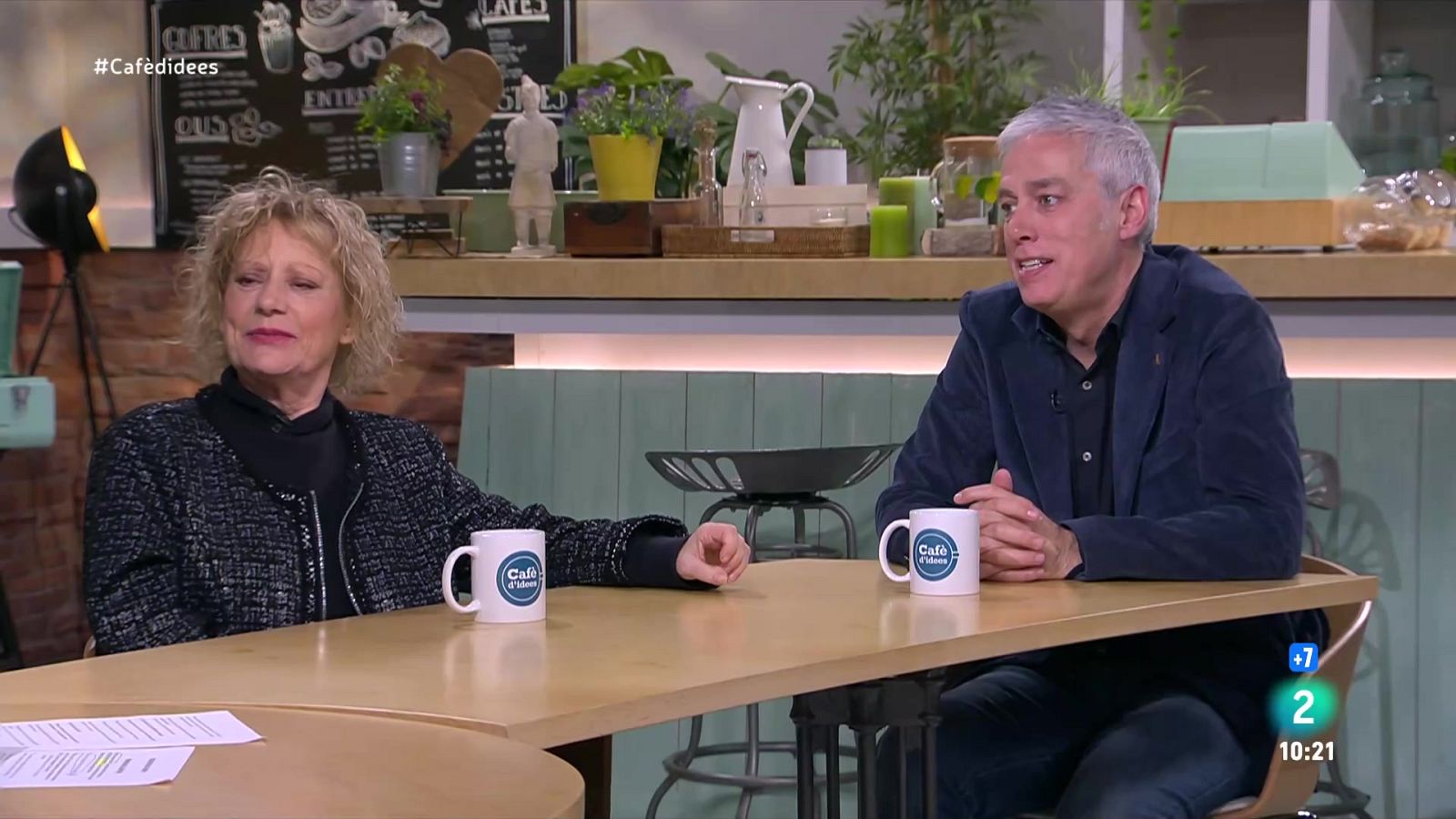 Marina Rossell i Albert Om ens presenten 'No faré cap més llibre' - Cafè d'idees | Veure