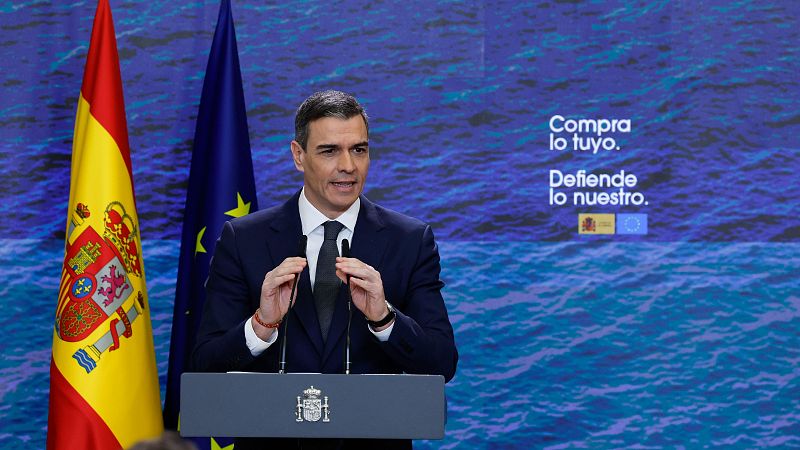 Sánchez anuncia un Plan de Respuesta y Relanzamiento Comercial para mitigar la guerra comercial de Trump - Diario 24 | Ver