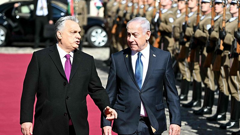 Netanyahu visita Hungría y evita la orden de arresto de la CPI | Ver