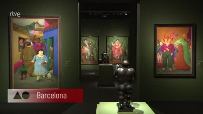 Atención obras - Expo Botero en Barcelona
