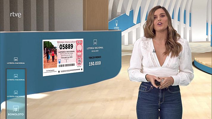 Loterías - Sorteo de la Lotería Nacional del 05/04/2025