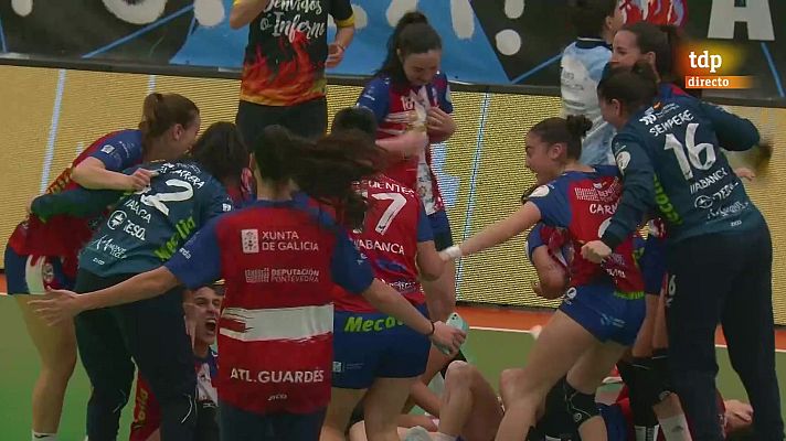 Balonmano - Remontada de locura del Atlético Guardés para llevarse la liga regular de la Liga Guerreras de balonmano