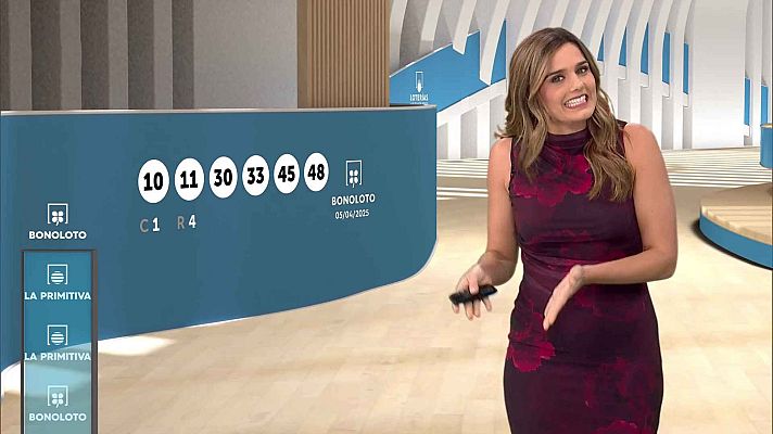 Loterías - Sorteo de la Bonoloto y Primitiva del 05/04/2025
