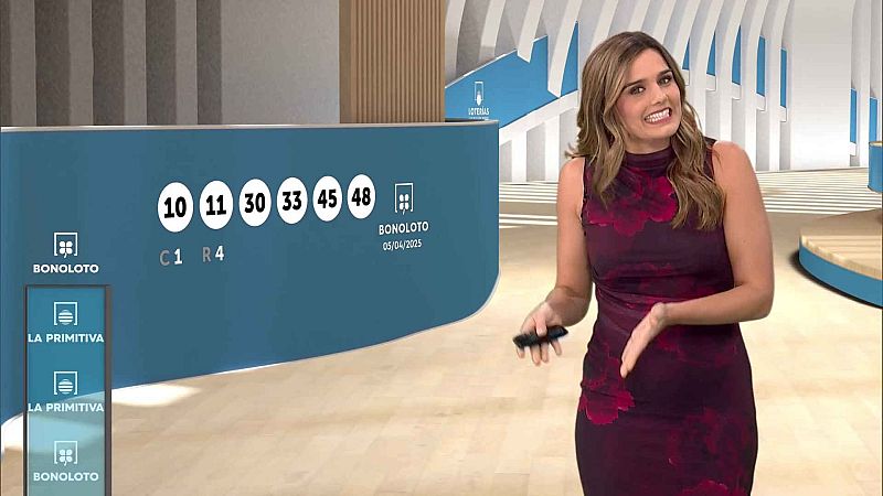 Sorteo de la Bonoloto y Primitiva del 05/04/2025 - ver ahora