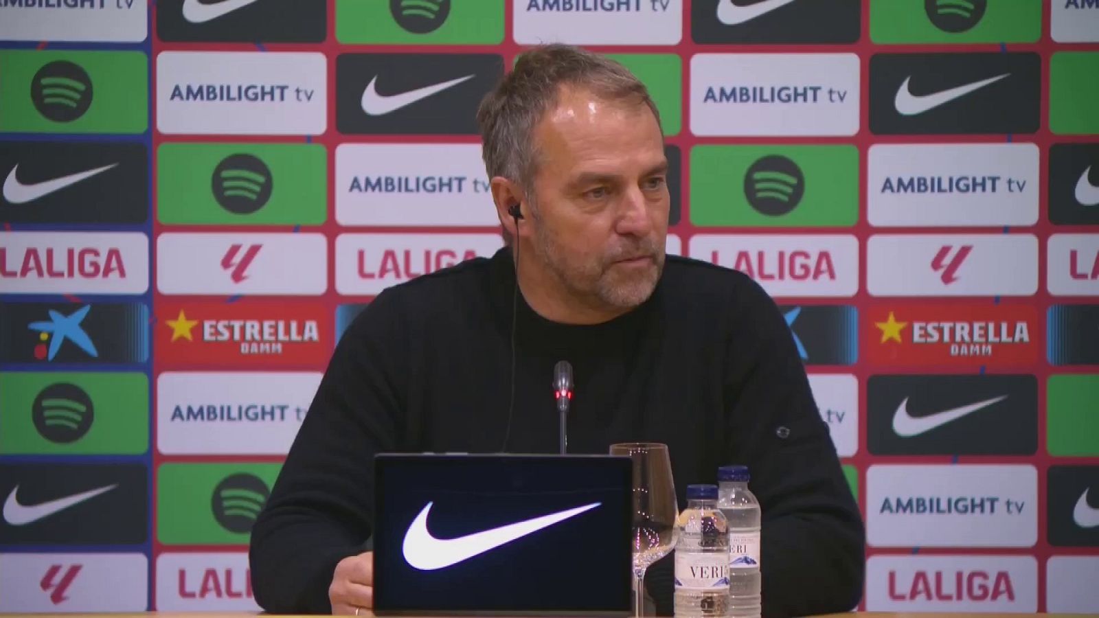 Flick, tras empatar con el Betis: "Un punto más, un partido menos" - Fútbol | Ver