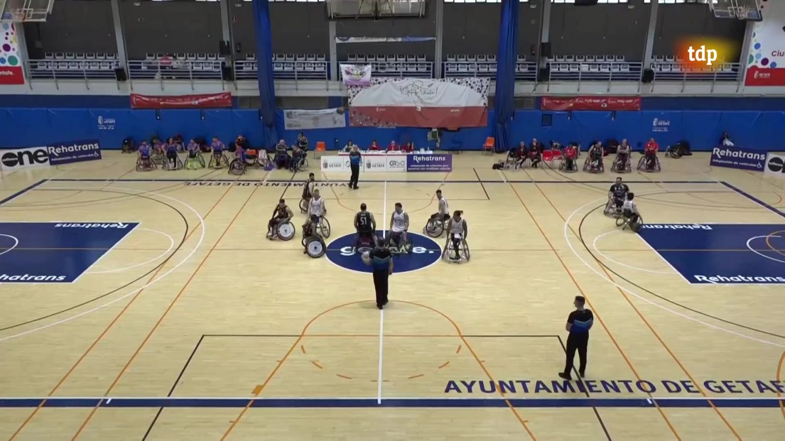 Baloncesto en silla de ruedas - Superliga BSR España. 18ª jornada: Rehatrans Getafe - Amiab Puertollano - ver ahora