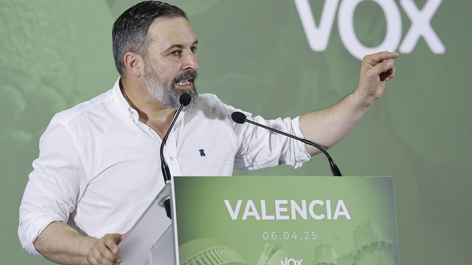 Abascal: "El mayor arancel es el sostenimiento de la casta corrupta de los políticos" - Fin de semana 24h | Ver