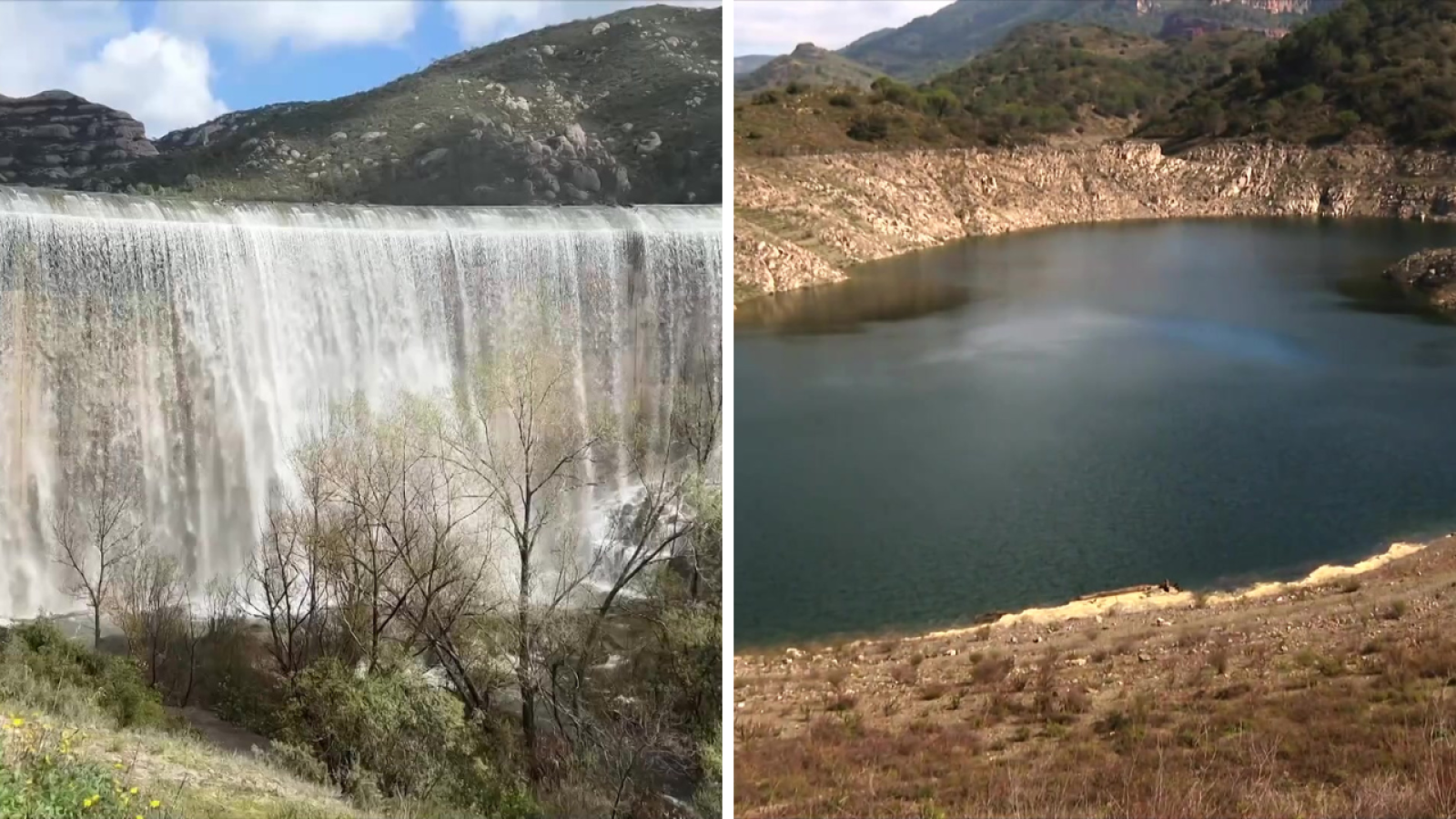 Reserves d'aigua desiguals a Tarragona - L'Informatiu | Veure