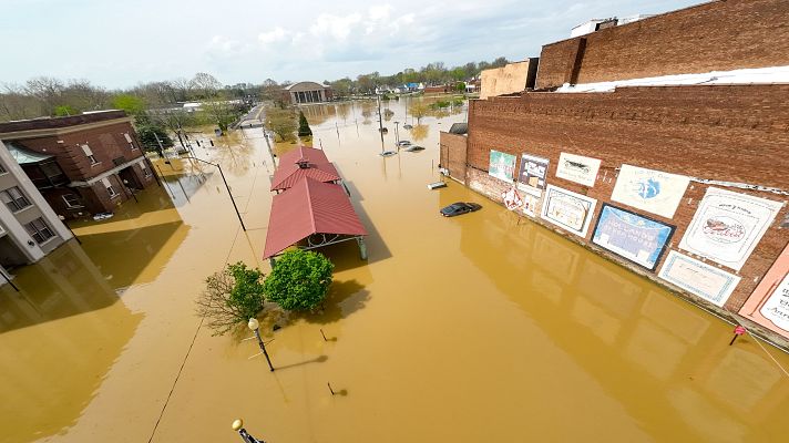 Telediario Fin de Semana - Un temporal de lluvias azota EE.UU. y deja 16 muertos