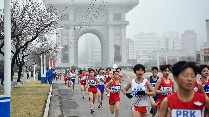 Atletismo - Pyongyang celebra su primera maratón internacional después de seis años