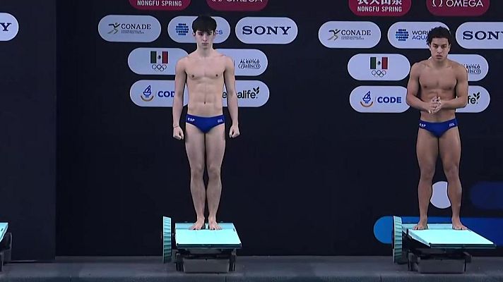 Natación - Saltos - Copa del Mundo. Final 3m Sincronizados Masculinos