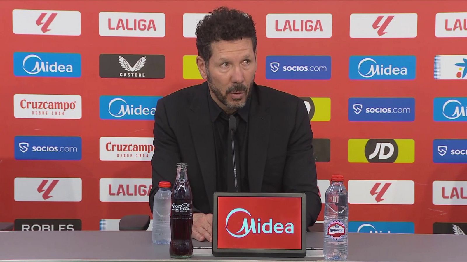 Simeone: "El gol de Barrios nos permite seguir insistiendo" - Fútbol | Ver