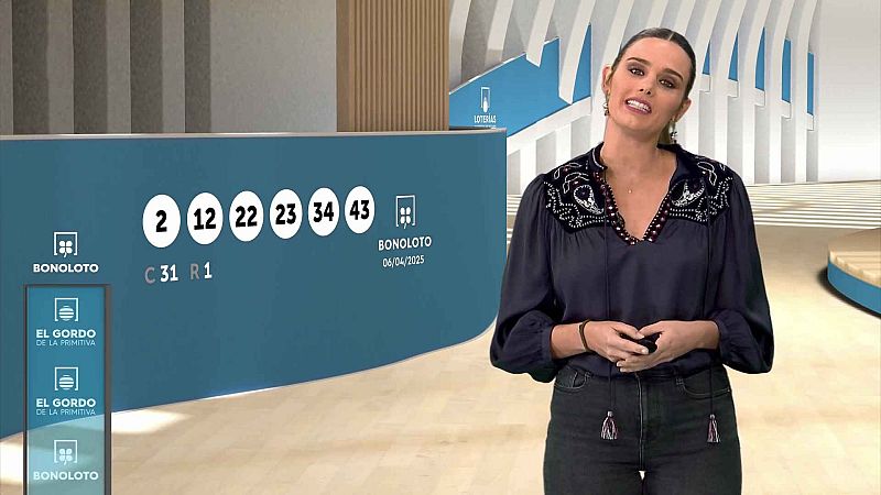 Sorteo de la Bonoloto y El Gordo de la Primitiva del 06/04/2025 - ver ahora