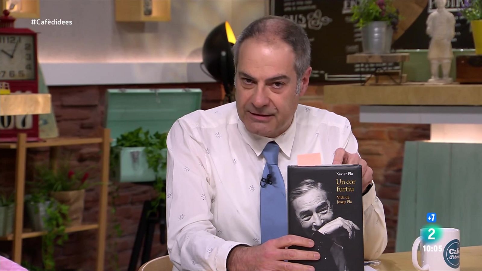 Toni Clapés recomana 'Un cor furtiu: Vida de Josep Pla' - Cafè d'idees | Veure