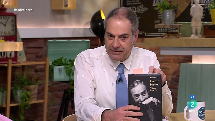 Cafè d'idees - Toni Clapés recomana 'Un cor furtiu: Vida de Josep Pla' de Xavier Pla