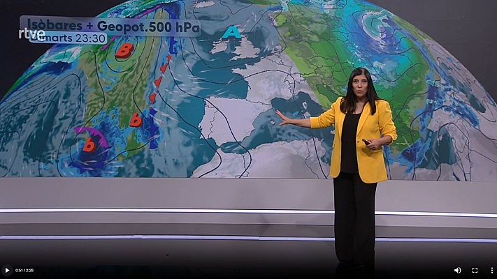 El temps - Dilluns de cel i de termòmetres típicament primaverals
