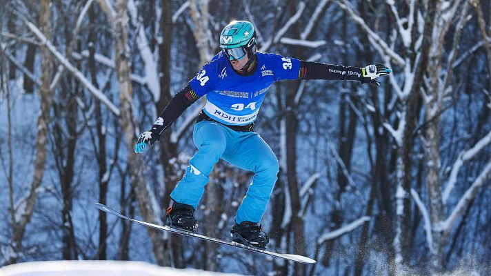 Snowboard - Lucas Eguibar, sexto en la Copa del Mundo Snowboard Cross: "Termino con buenas sensaciones de cara a los JJOO Milán 2026"