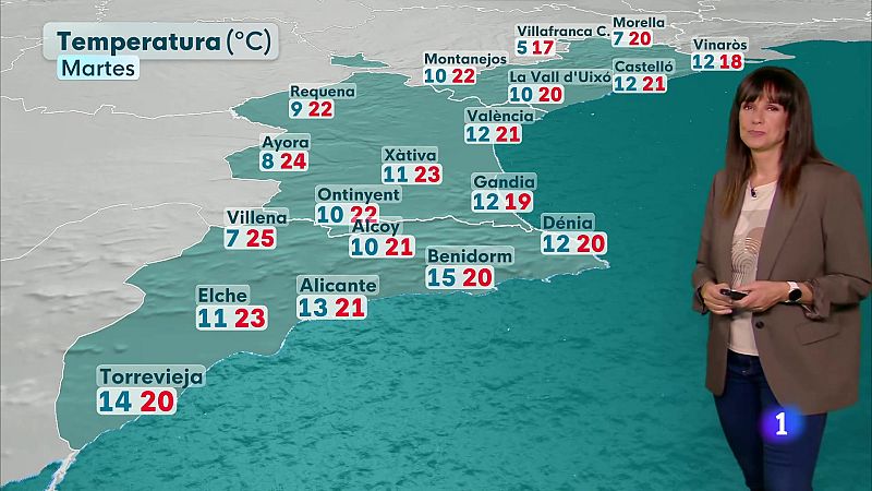El tiempo en la Comunitat Valenciana 07/04/25 | Ver