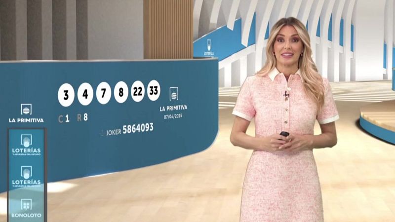 Sorteo de la Bonoloto y Primitiva del 07/04/2025 - ver ahora