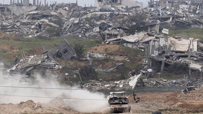 Telediario 1 - Israel mata a 58 gazatíes en las últimas 24 horas, entre ellos un periodista