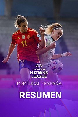 Fútbol - España - Portugal | Resumen y goles del partido de la Women's Nations League