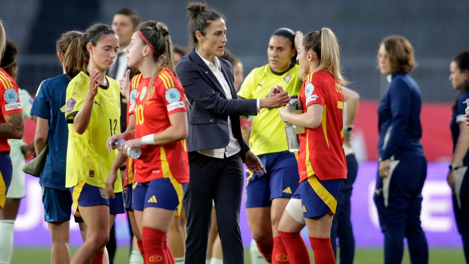 Montse Tomé: "Hoy las jugadoras han fluido" | Ver
