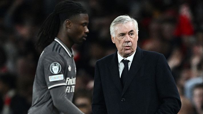 Telediario Matinal - Ancelotti, tras la derrota del Madrid ante el Arsenal : "Posibilidades hay muy  pocas"