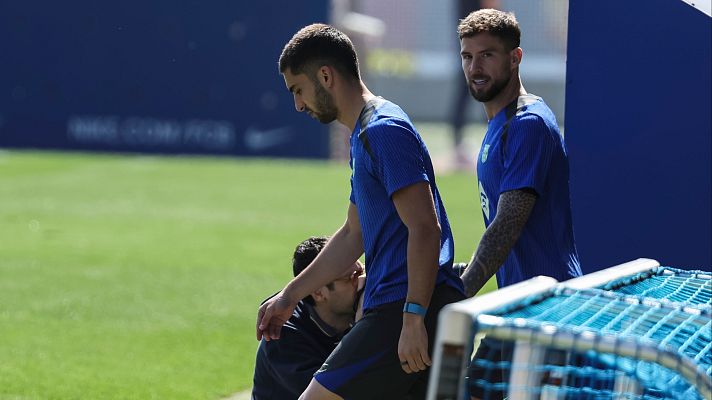 Los Deportes de La1 - Iñigo Martínez, única novedad en la convocatoria del Barça para enfrentarse al Borussia Dortmund