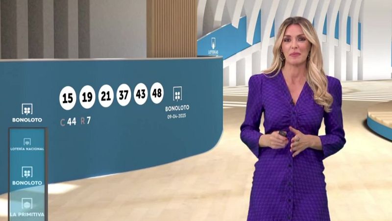 Sorteo de la Bonoloto del 09/04/25 - ver ahora