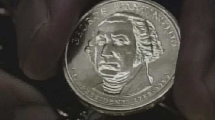 Telediario 1 - Moneda de un billón de dólares