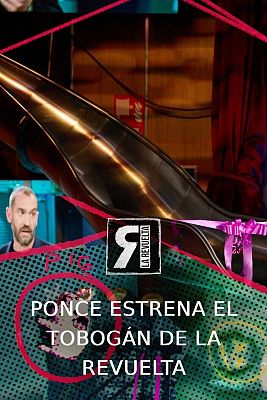 La Revuelta - Jorge Ponce estrena nueva locura: ¡un tobogán!
