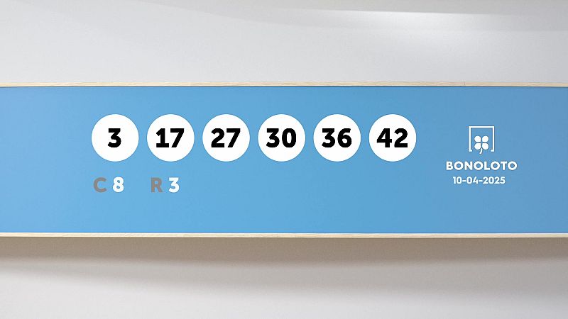 Sorteo de la Lotería Bonoloto del 10/04/2025 - Ver ahora