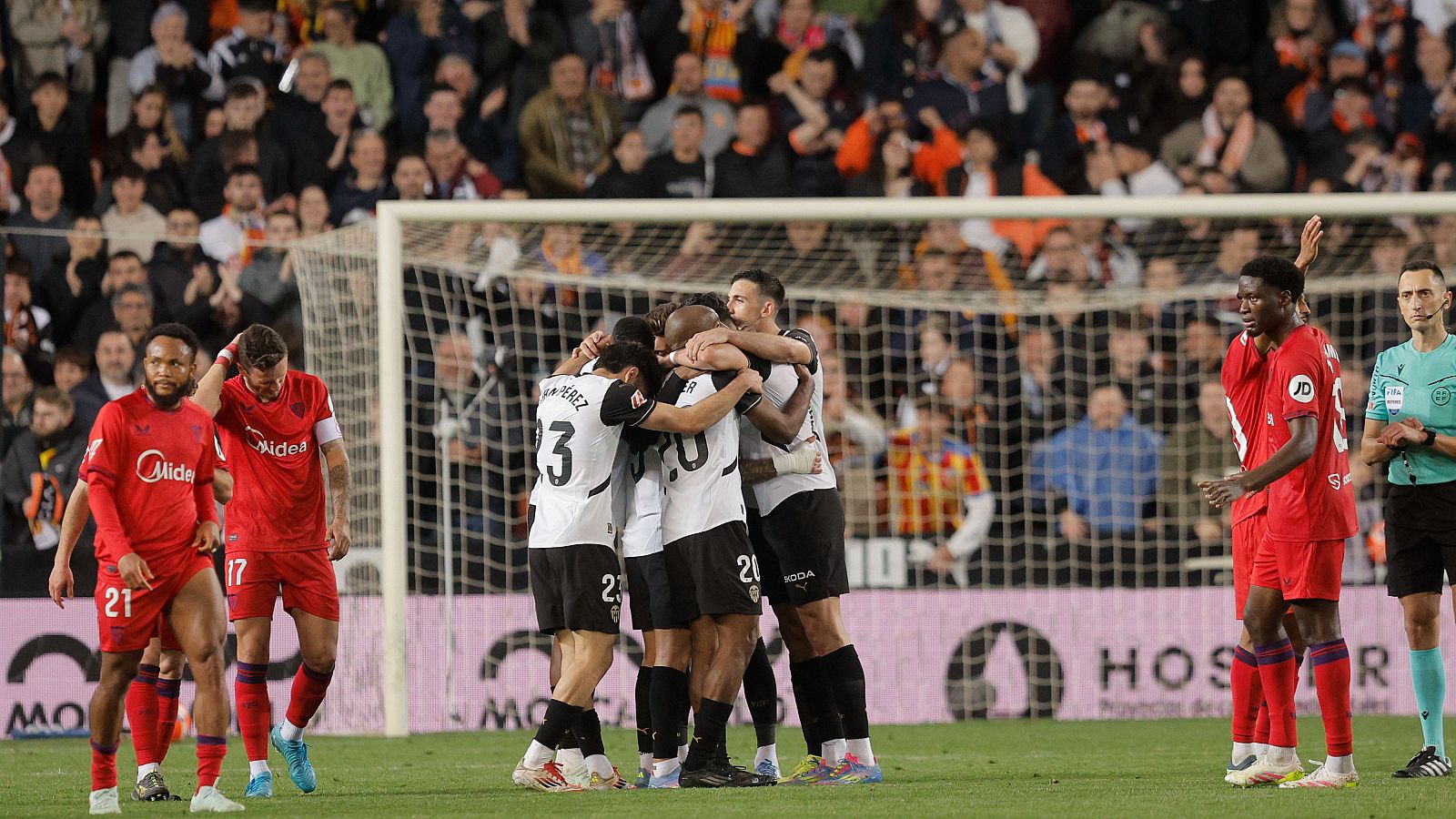 Valencia - Sevilla: resumen del partido 31ª jornada | Primera | Ver
