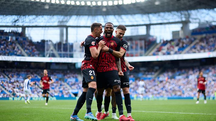 Resúmenes de LaLiga - Real Sociedad - RCD Mallorca: resumen del partido de la 31ª jornada de Liga | Primera